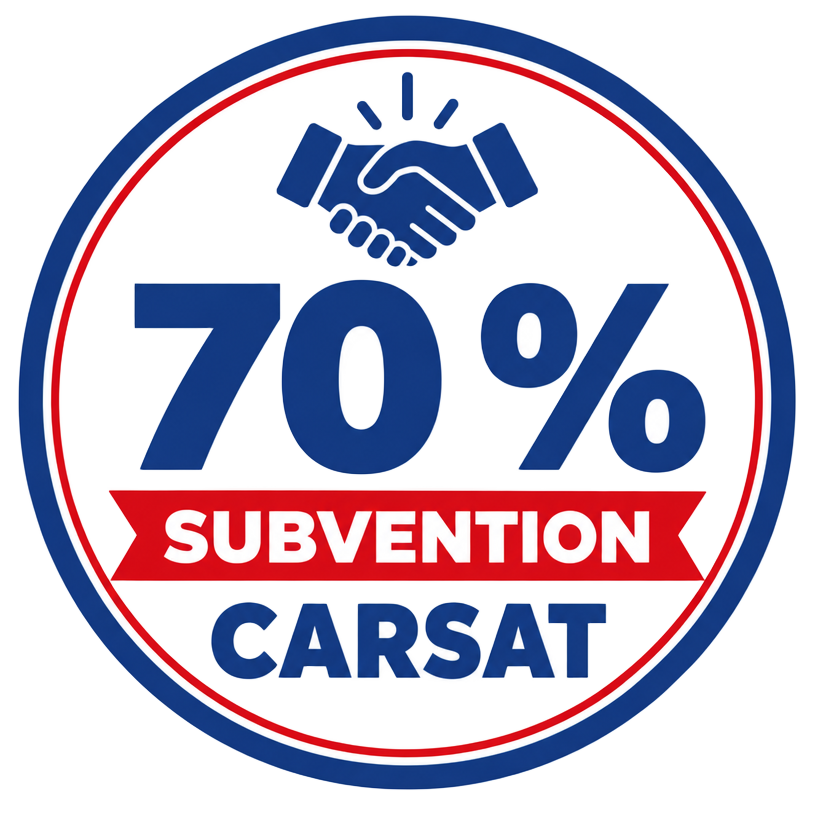 70 % subvention CARSAT — partenaire